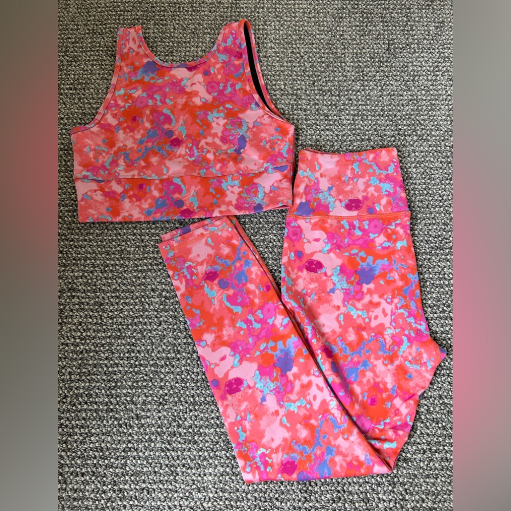 NWOT Leggings and Top Set